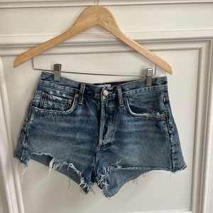AGolde Parker Denim Shorts